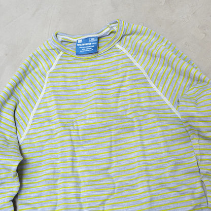 【WILDERNESS WEAR】ウィルダネスウェア PolyPRO+ 190 Long Sleeve Crew Stripe "4Color"
