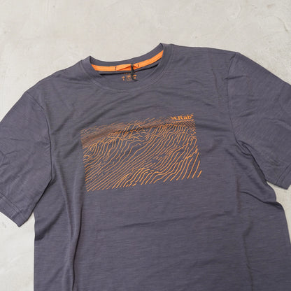 【Rab】ラブ men's Syncrino Ridge Tee "2Color" ※ネコポス可