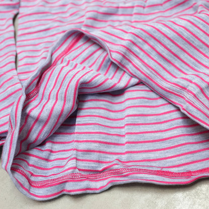 【WILDERNESS WEAR】ウィルダネスウェア PolyPRO+ 190 Long Sleeve Crew Stripe "4Color"