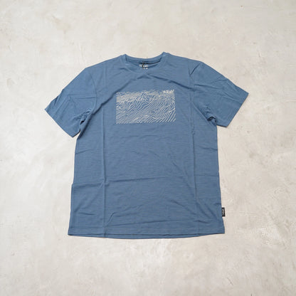 【Rab】ラブ men's Syncrino Ridge Tee "2Color" ※ネコポス可