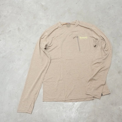 【patagonia】パタゴニア men's Long-Sleeved Capilene Cool Sun Shirt - Water People Banner "SDLX" ※ネコポス可