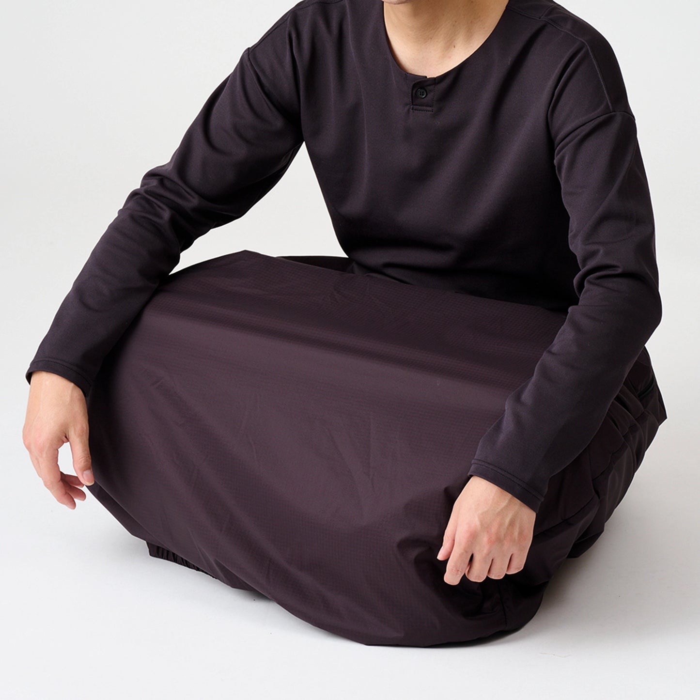 【凌 しのぎ】AXESQUIN unisex アグラスカート "2Color"