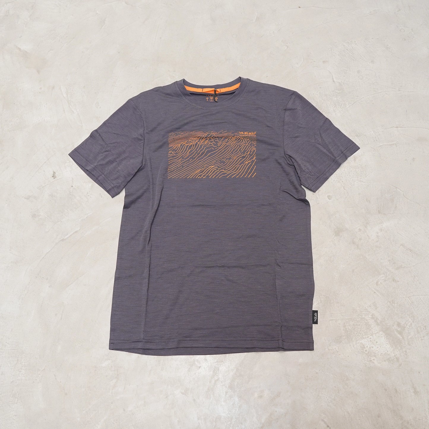 【Rab】ラブ men's Syncrino Ridge Tee "2Color" ※ネコポス可