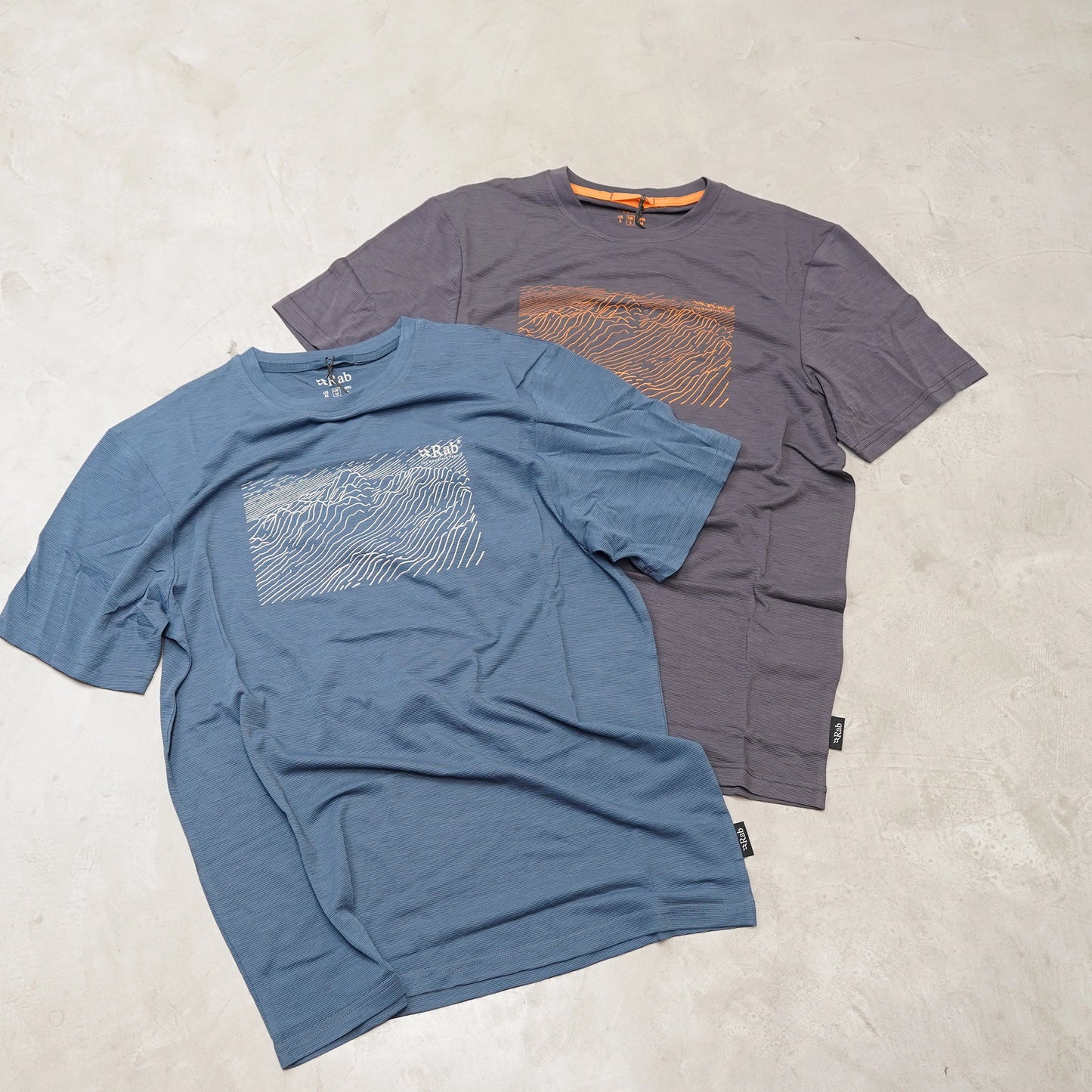 【Rab】ラブ men's Syncrino Ridge Tee "2Color" ※ネコポス可