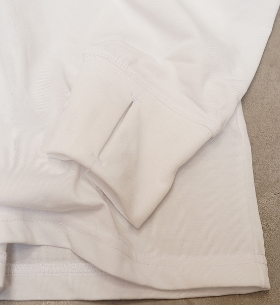 【Teton Bros】ティートンブロス men's TB Pow Hounds L/S Tee "White" ※ネコポス可