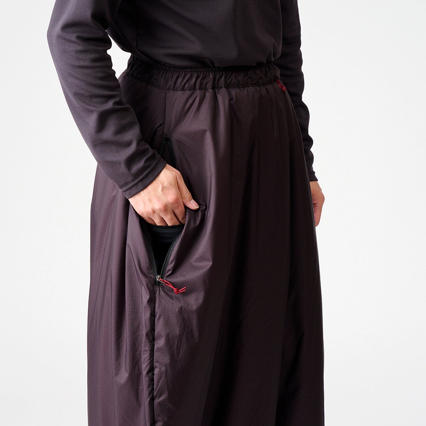 【凌 しのぎ】AXESQUIN unisex アグラスカート "2Color"