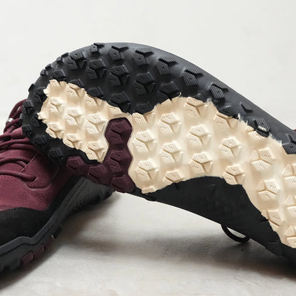 【VIVOBAREFOOT】ヴィヴォ ベアフット men's Tracker Leather AT Low Ⅱ Suede "Fig"