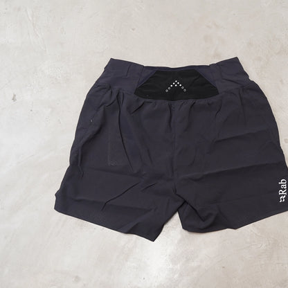 【Rab】ラブ men's Talus Light Shorts "Ebony" ※ネコポス可