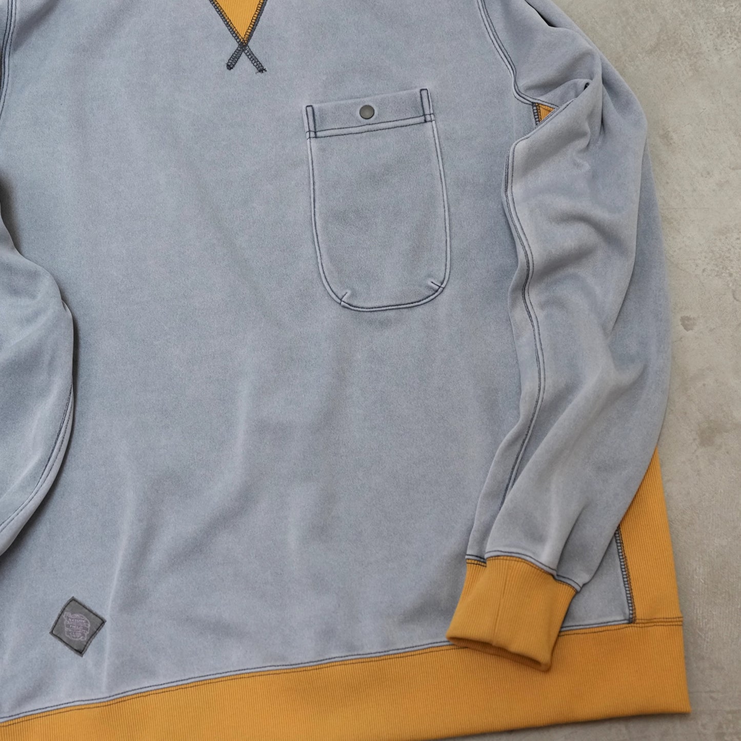 【NFC narifuri】ネイチャーフィールドクラブ ナリフリ NFC ピグメントジャージークルースウェット "2Color”