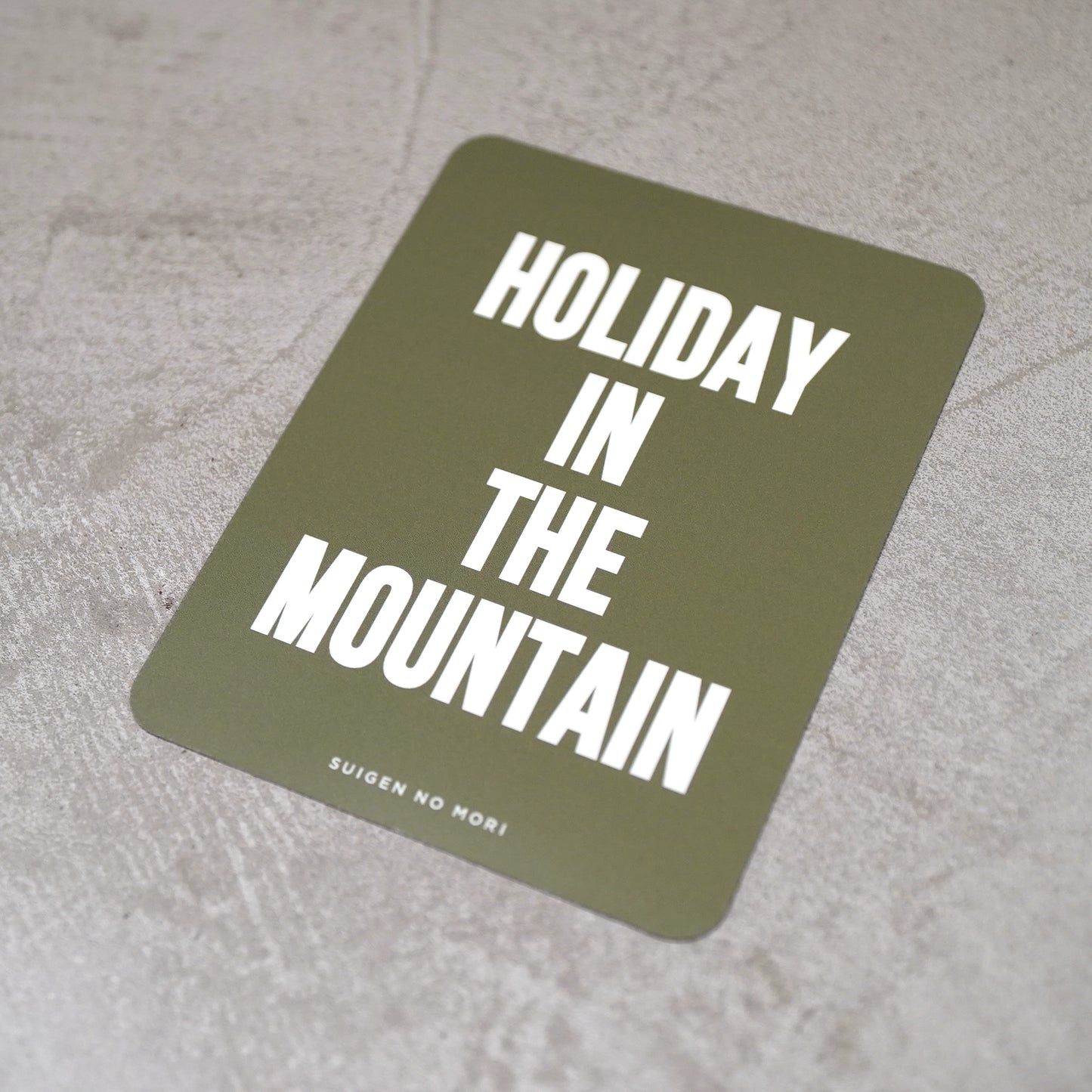 【Mountain Research】マウンテンリサーチ Magnet Sheet/H.I.T.M. ”2Color” ※ネコポス可