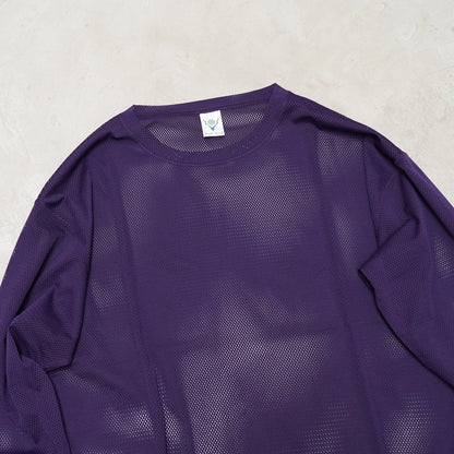 【South2 West8】サウスツーウエストエイト men's S.S. Crew Neck Shirt-Knit Mesh "2Color"