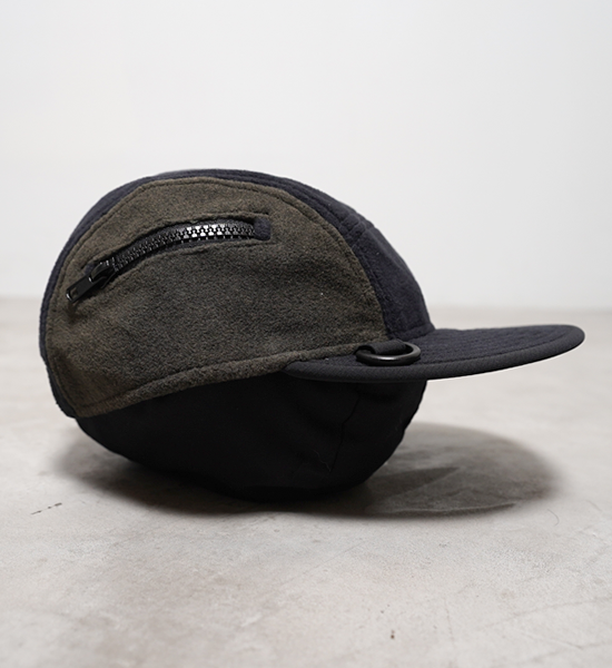 【NEW ERA OUTDOOR】ニューエラアウトドア Jet Cap POLARTEC 200 Good Day "Black×Olive"