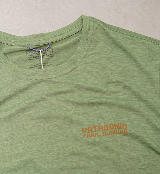 【patagonia】パタゴニア men's Capilene Cool Daily Graphic Shirt（Lands) "4Color" ※ネコポス可