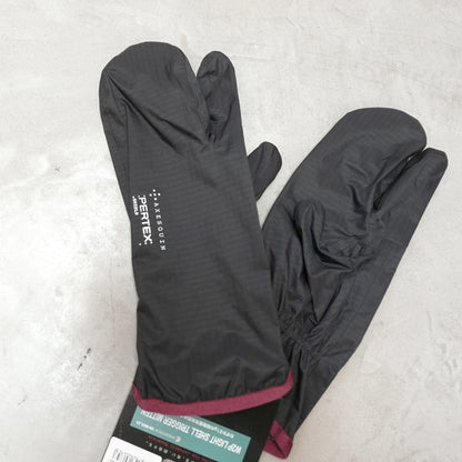 【AXESQUIN】アクシーズクイン ｍen's W2P Light Shell Trigger Mitten "スミイロ" ※ネコポス可