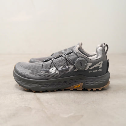 【and wander】アンドワンダー Altra×and wander TIMP 5 BOA "Gray"