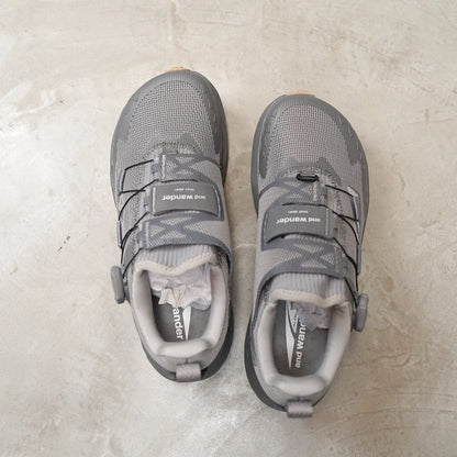 【and wander】アンドワンダー Altra×and wander TIMP 5 BOA "Gray"