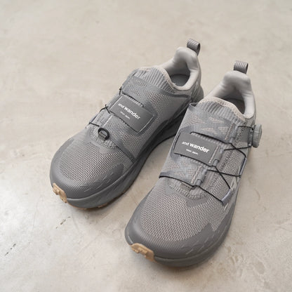 【and wander】アンドワンダー Altra×and wander TIMP 5 BOA "Gray"