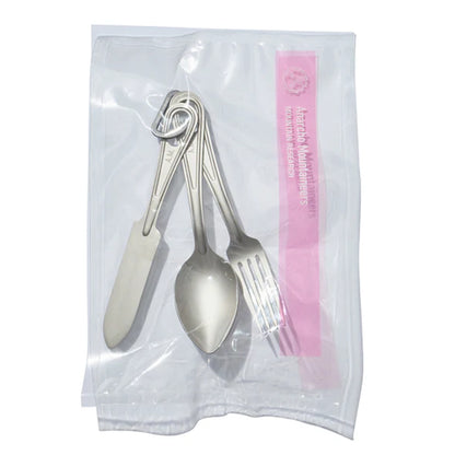 【Mountain Research】マウンテンリサーチ A.M. Cutlery Set "Silver"