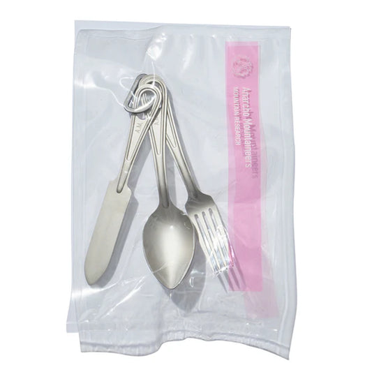 【Mountain Research】マウンテンリサーチ A.M. Cutlery Set "Silver"