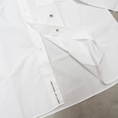 【nanamica】ナナミカ men's Regular Collar Wind Shirt "Off White"