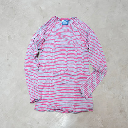 【WILDERNESS WEAR】ウィルダネスウェア PolyPRO+ 190 Long Sleeve Crew Stripe "4Color"