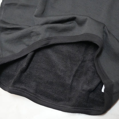 【ACLIMA】アクリマ unisex Hotwool Crew Neck "Jet Black"