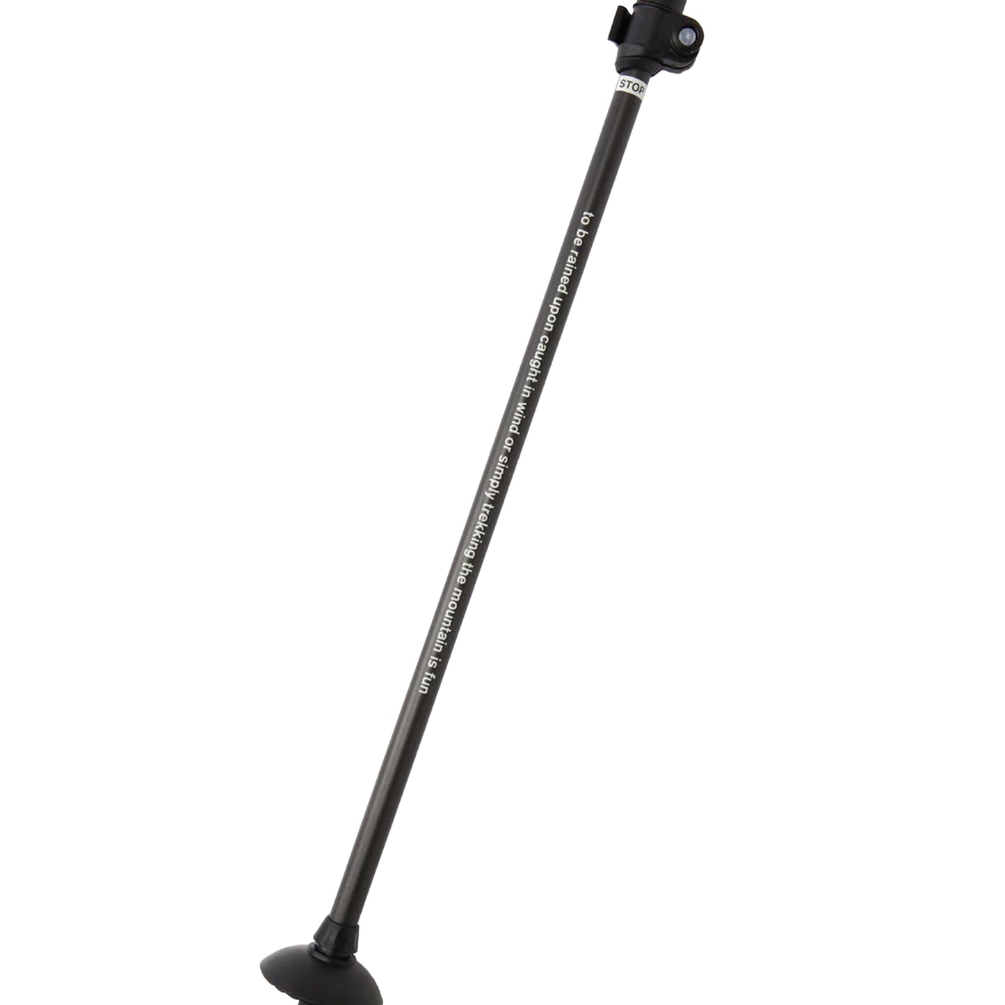 【and wander】アンドワンダー carbon trekking pole "Black"