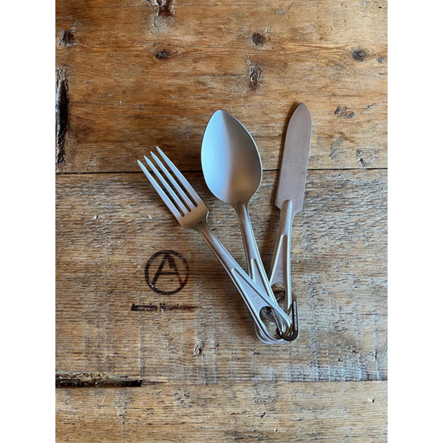 【Mountain Research】マウンテンリサーチ A.M. Cutlery Set "Silver"