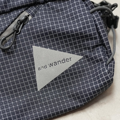 【and wander】アンドワンダー ocean rip waist bag ”2Color” ※ネコポス可
