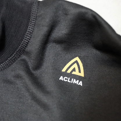 【ACLIMA】アクリマ unisex Hotwool Crew Neck "Jet Black"
