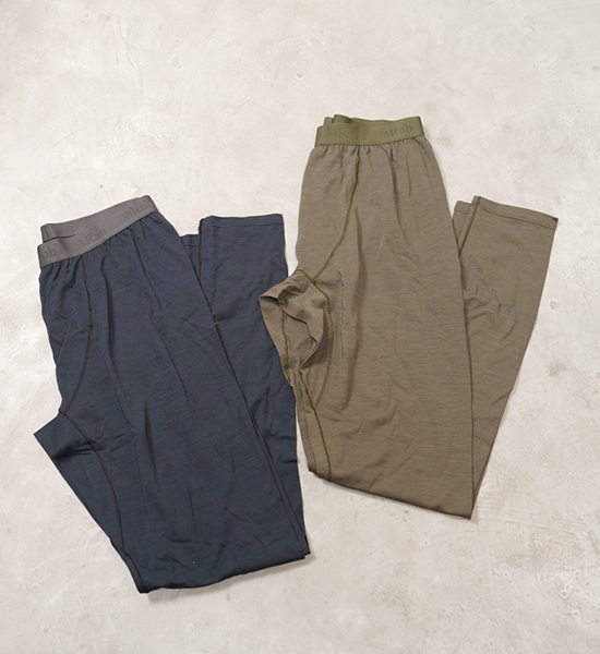 【Rab】ラブ men's Syncrino Leggings "2Color" ※ネコポス可