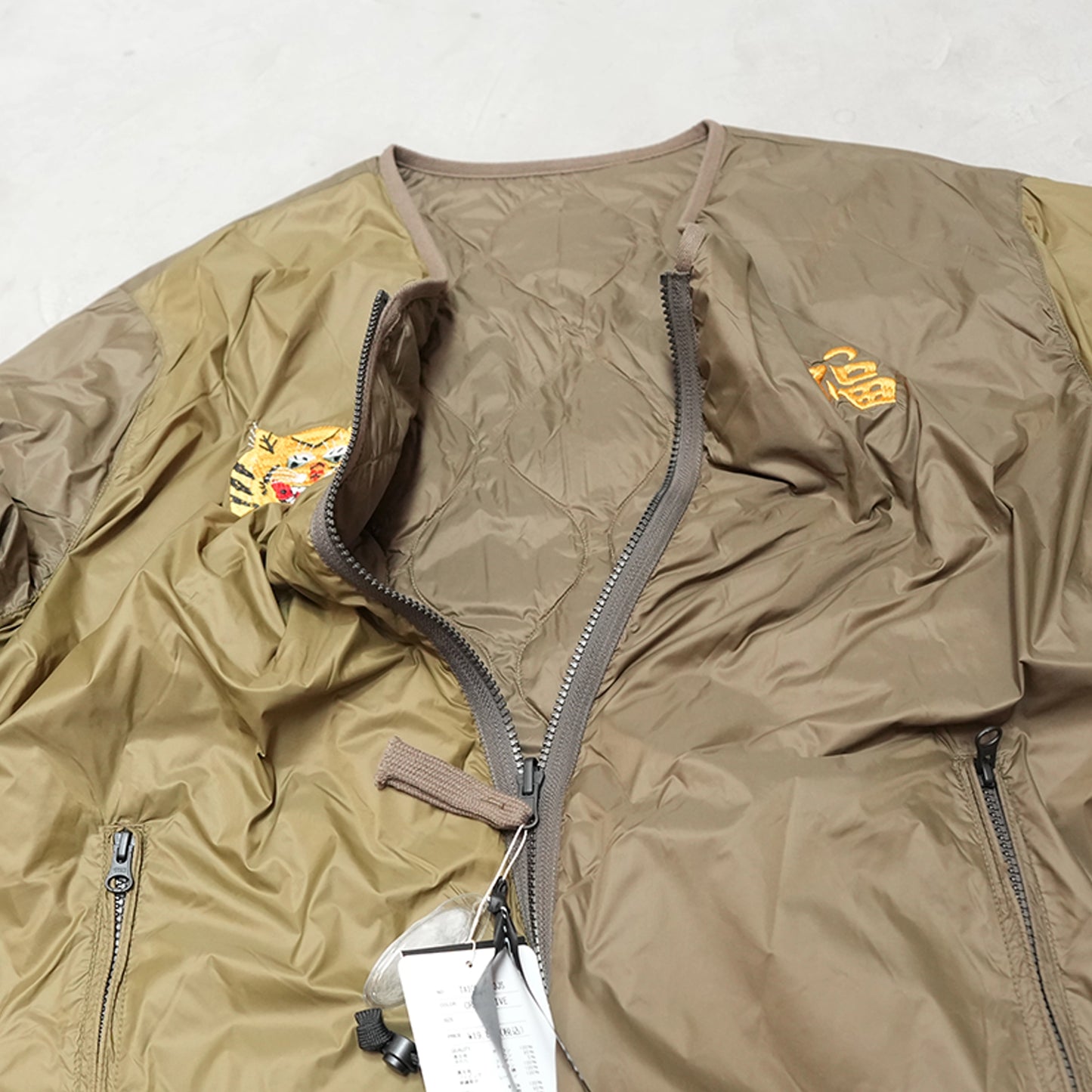 【TAION】タイオン unisex Japan Special Reversible Vetjan Down Jacket "2Color"