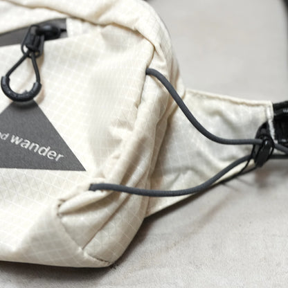 【and wander】アンドワンダー ocean rip waist bag ”2Color” ※ネコポス可