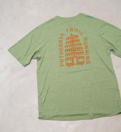 【patagonia】パタゴニア men's Capilene Cool Daily Graphic Shirt（Lands) "4Color" ※ネコポス可
