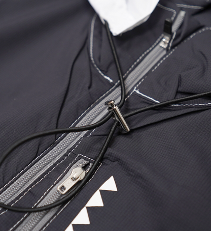 【Mountain Martial Arts】マウンテンマーシャルアーツ unisex MMA PERTEX® Wind Shell + POLARTEC® Alpha Direct LS Tee "Black"