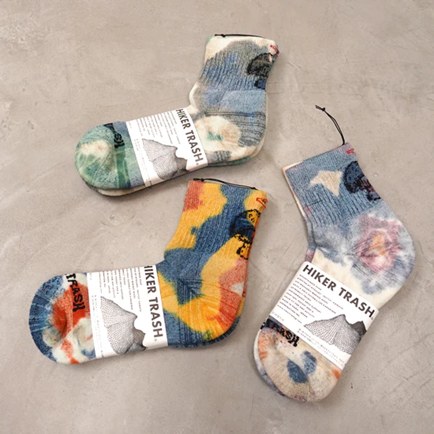 【HIKER TRASH】ハイカートラッシュ Daydreamer "Hike Trek Mid" "3Color" ※ネコポス可