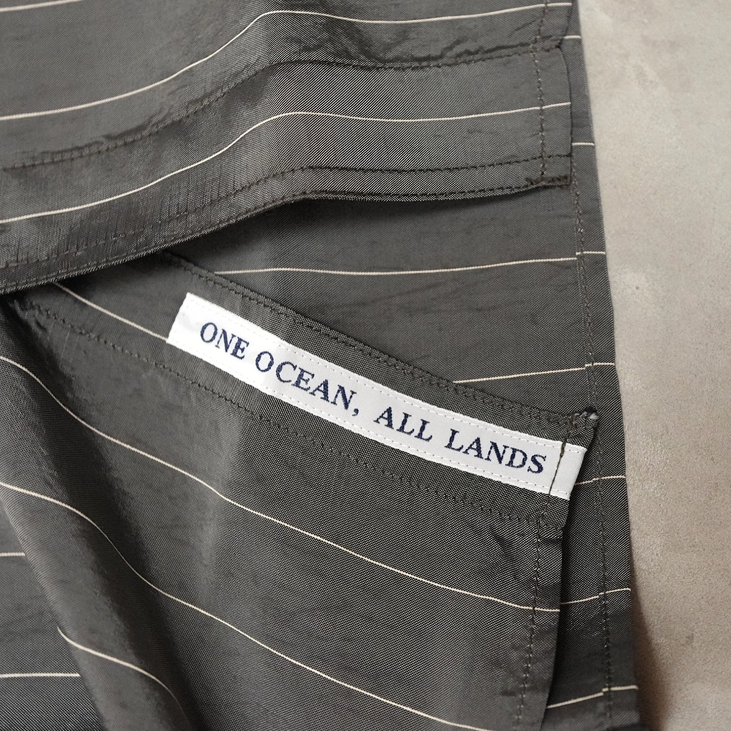 【nanamica】ナナミカ women's Band Collar Shirt "2Color"