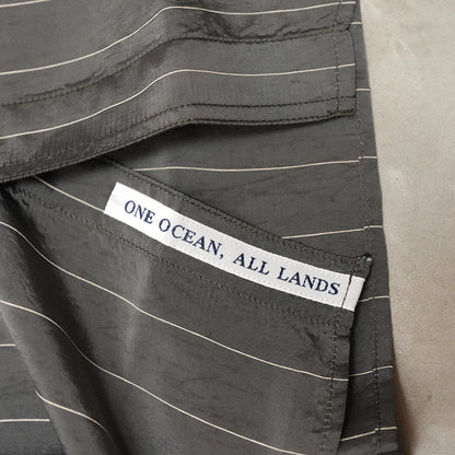 【nanamica】ナナミカ women's Band Collar Shirt "2Color"