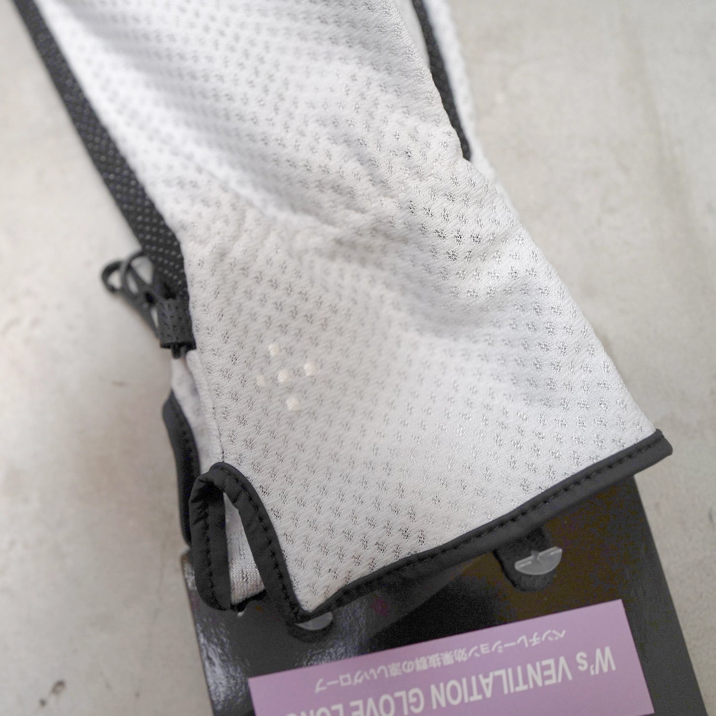 【AXESQUIN】アクシーズクイン women's Ventilation Glove Long "2Color" ※ネコポス可