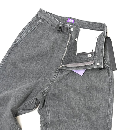 【THE NORTH FACE Purple Label】ノースフェイスパープルレーベル women's Denim Wide Tapered Field Pants "Gray"
