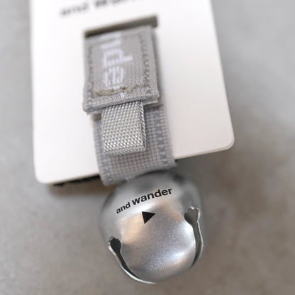 【and wander】アンドワンダー bear bell "3Color" ※ネコポス可