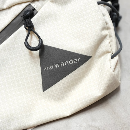 【and wander】アンドワンダー ocean rip waist bag ”2Color” ※ネコポス可