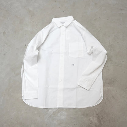 【nanamica】ナナミカ men's Regular Collar Wind Shirt "Off White"