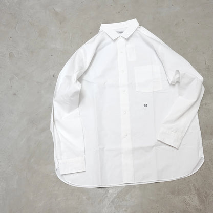 【nanamica】ナナミカ men's Regular Collar Wind Shirt "Off White"