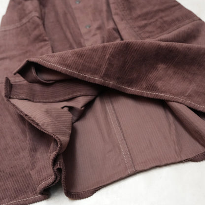 【and wander】アンドワンダー women's corduroy skirt "2Color"