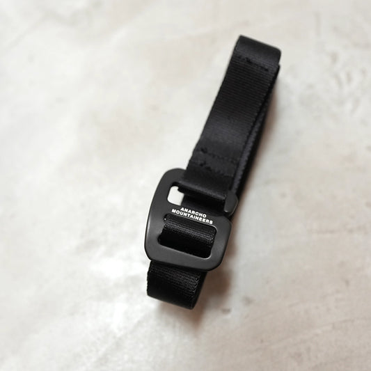 【Mountain Research】マウンテンリサーチ Daily Belt ”Black” ※ネコポス可