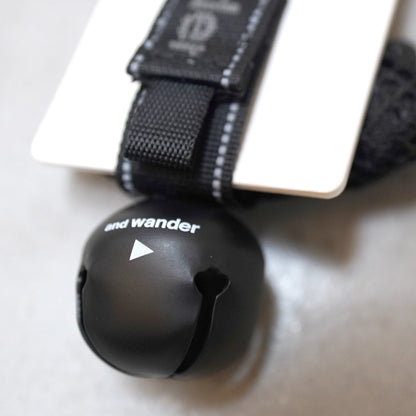 【and wander】アンドワンダー bear bell "3Color" ※ネコポス可