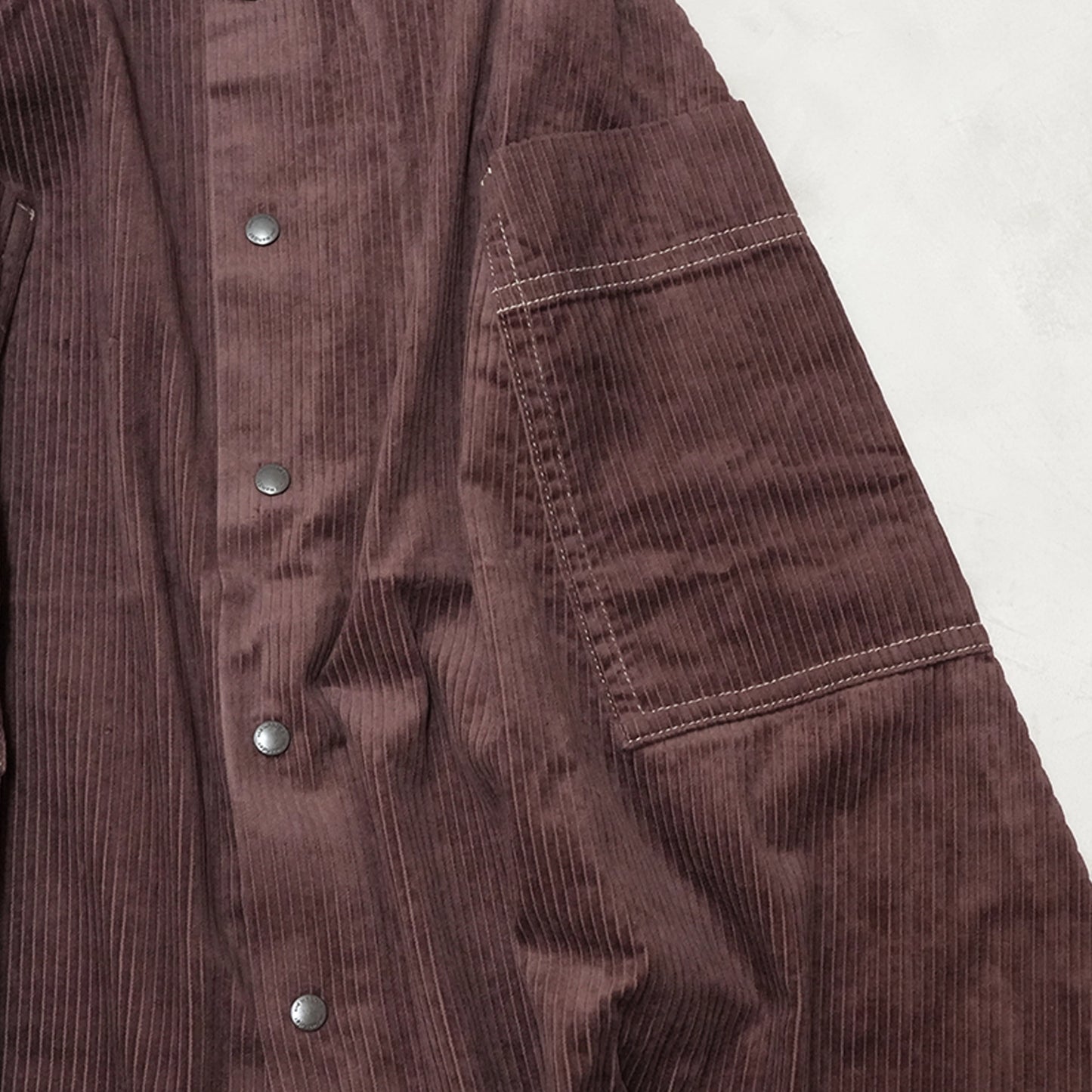 【and wander】アンドワンダー women's corduroy skirt "2Color"