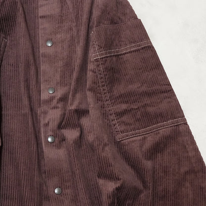 【and wander】アンドワンダー women's corduroy skirt "2Color"