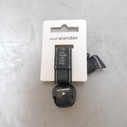 【and wander】アンドワンダー bear bell "3Color" ※ネコポス可